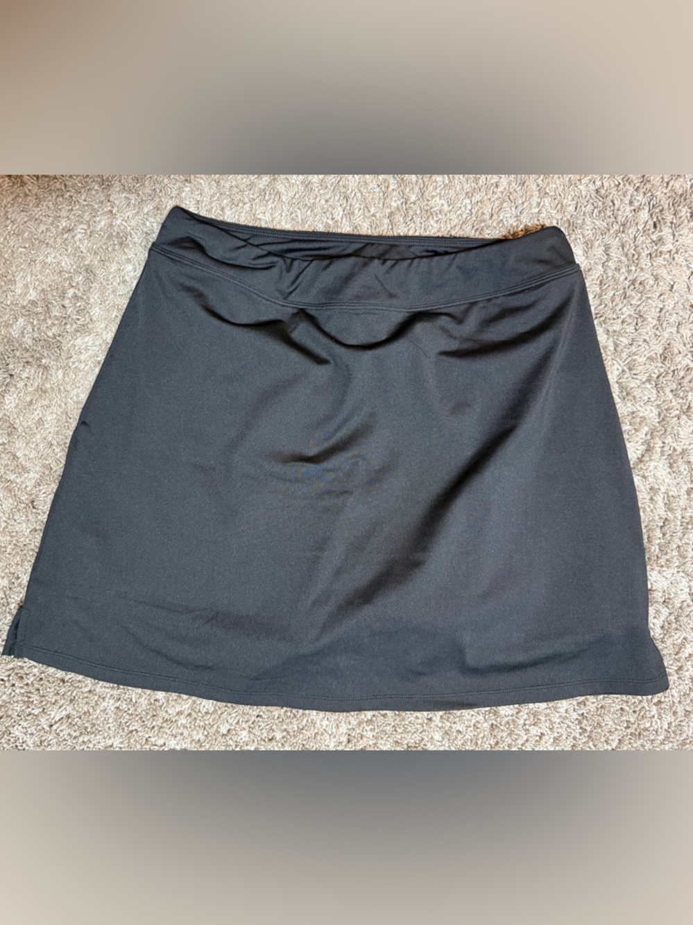 Classic Black A-Line Women's Skirt